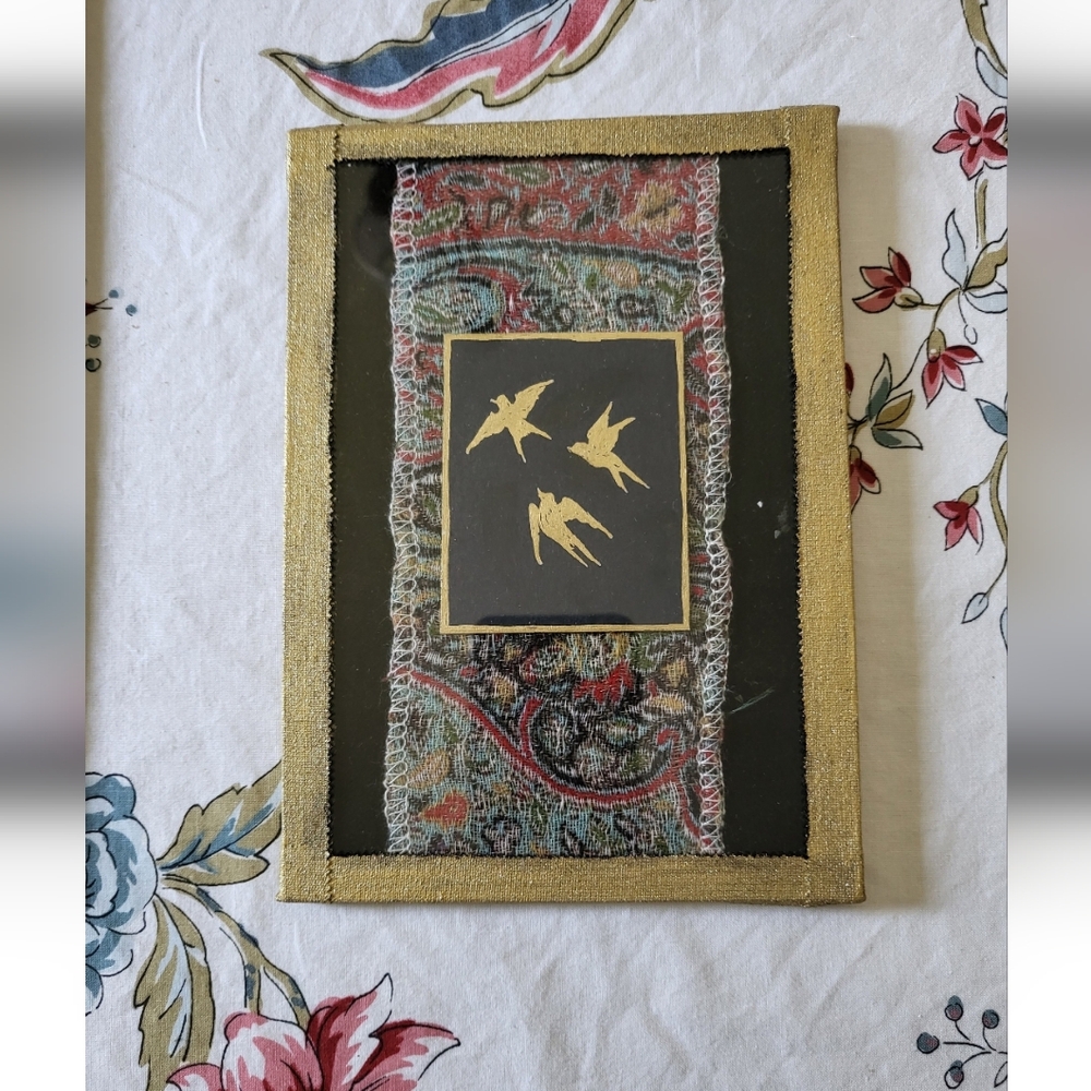 Hand Painted Bird Wall Art